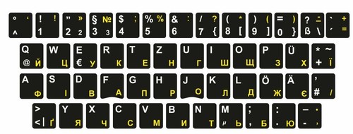 Tastaturaufkleber
