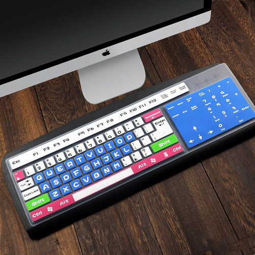 Bunte dünne silikon tastatur - bunte,