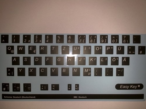Tastatur aufkleber folie - tastatur,